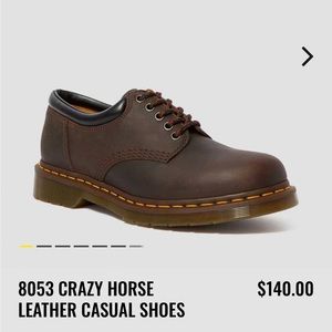 Doc Marten Crazy horse shoes